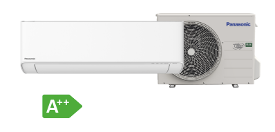 Fujitsu Slim Excellence 09 luftvärmepump med innedel och utedel