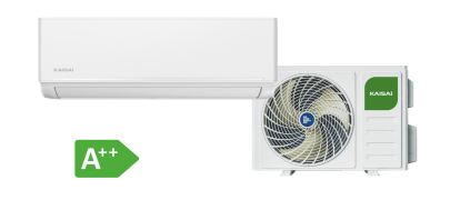 Kaisai Pro Heat+ 12 luftvärmepump med innedel och utedel