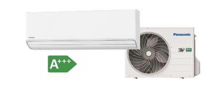 Panasonic HZ25ZKE luftvärmepump med innedel och utedel